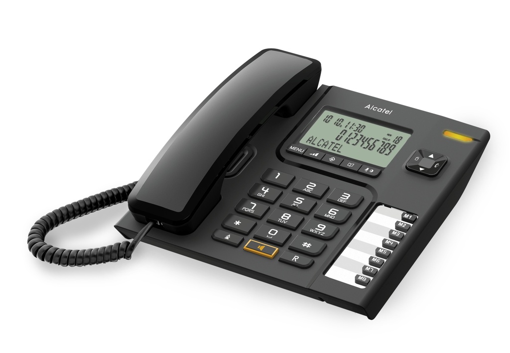 T76 Teléfono DECT Identificador de llamadas Negro