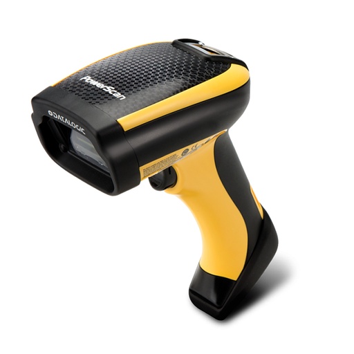 [PM9100-433RBK10] PowerScan PM9100 Lector de códigos de barras portátil 1D LED Negro, Amarillo