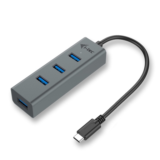 [C31HUBMETAL403] Metal USB-C HUB 4 Port
