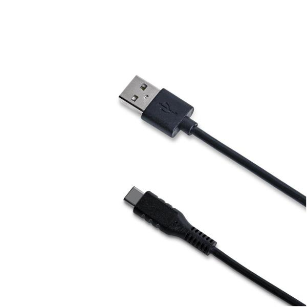 USB-C2M cable USB 2 m USB A USB C Negro