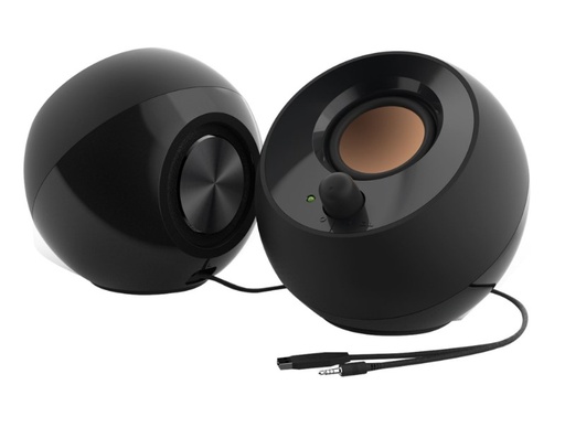 [51MF1680AA000] Pebble Negro Alámbrico 4,4 W