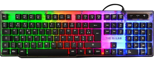 [KEYZ-NEON/SP] Keyz Neon teclado USB QWERTY Español Negro