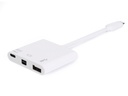 Adaptador USB-C a Mini DisPlayPort, USB-A , USB 60W PD