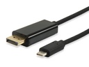 Cable USB-C a DisplayPort , M/M, 1,8 m