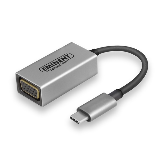 [AB7871] AB7871 Adaptador gráfico USB 1920 x 1080 Pixeles Aluminio, Negro