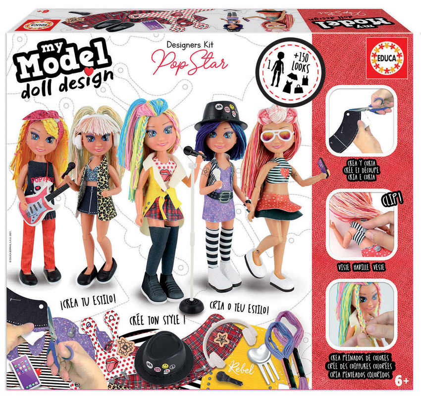MY MODEL DOLL DESIGN POP STAR