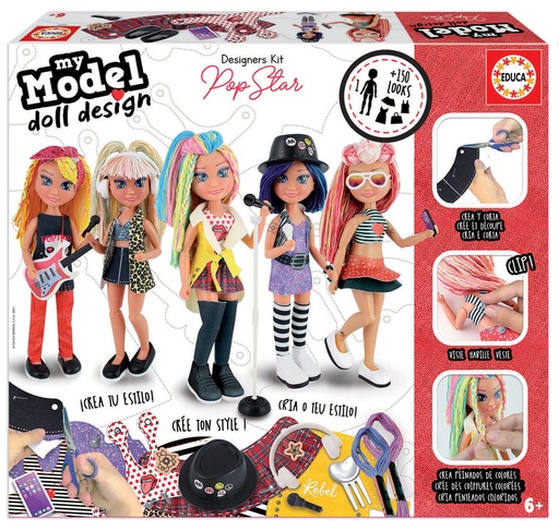 [19203] MY MODEL DOLL DESIGN POP STAR