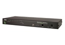 CS1708A interruptor KVM Montaje en rack Negro