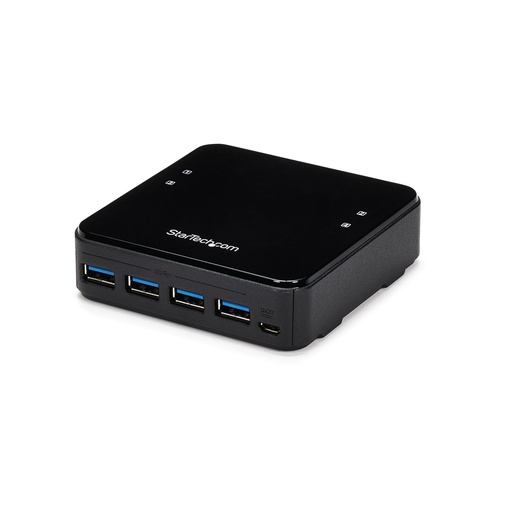 [HBS304A24A] Switch Conmutador USB 3.0 (5Gbps) 4x4 para Compartir Dispositivos Periféricos