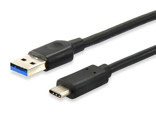 [128343] 128343 Cable USB 3.2 Gen 1 C a A, M/M, 0,25m, 5Gbps, Negro