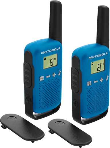 [188117] TALKABOUT T42 two-way radios 16 canales Negro, Azul