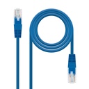 10.20.0401-BL cable de red Azul 1 m Cat6e U/UTP (UTP)