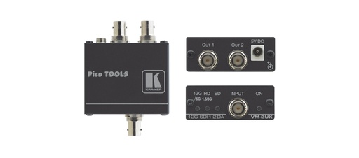 [VM-2UX] VM-2UX amplificador de línea de video Negro