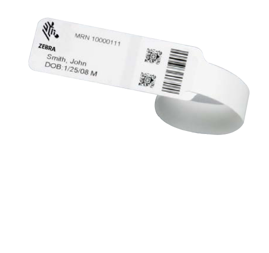 Z-Band Direct Soft Infant Wristband Blanco
