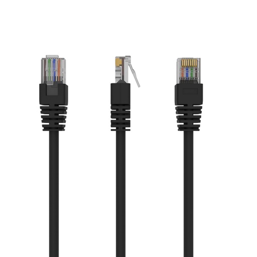 [PP12-0.5M/BK] PP12-0.5M/BK cable de red 0,5 m