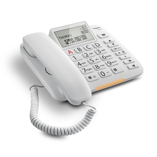 [S30350-S217-R102] DL380 Teléfono analógico Blanco Identificador de llamadas