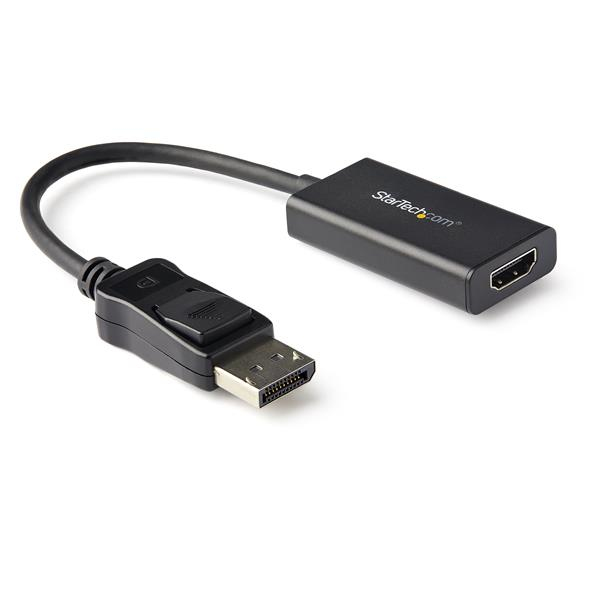 Adaptador DisplayPort a HDMI con HDR - 4K 60Hz - Negro