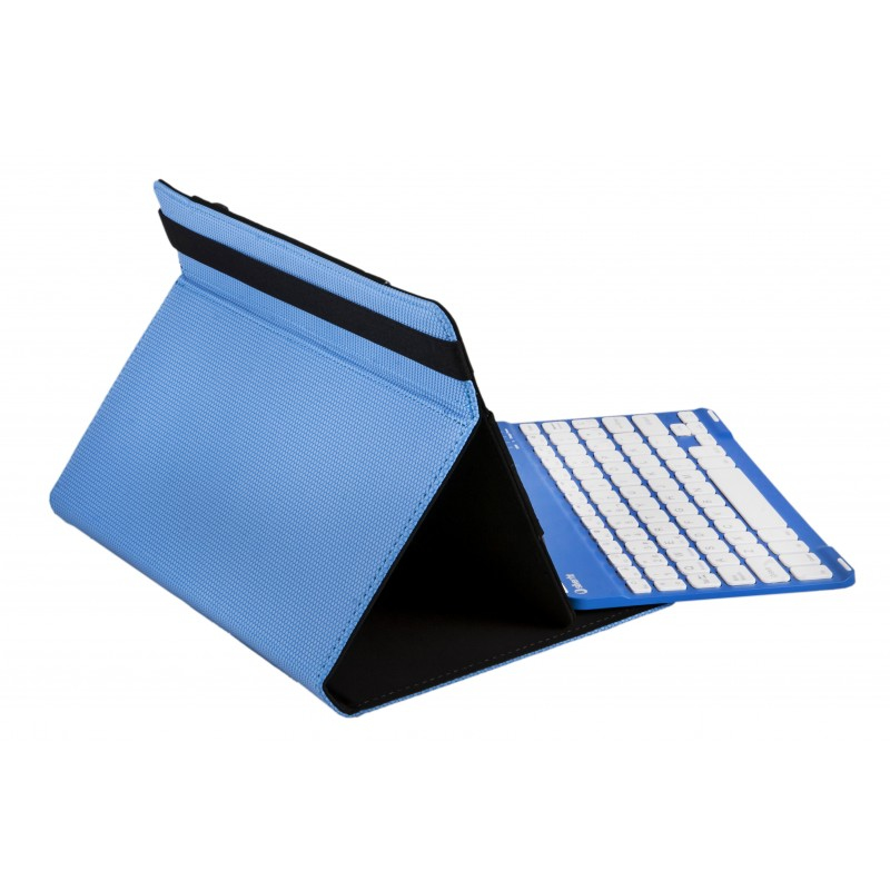 Funda Universal Gripcase con Teclado para tablets de 9 a 10.1" - Azul