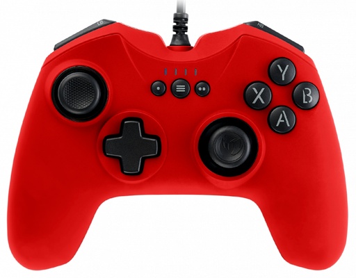 [PCGC-100RED] GC-100XF Negro, Rojo USB Gamepad Analógico/Digital PC