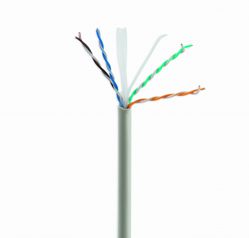 CAT6 UTP 100m cable de red Gris U/UTP (UTP)