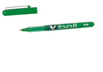 [2230004] BL-VB-5 Bolígrafo cilíndrico Verde 1 pieza(s)