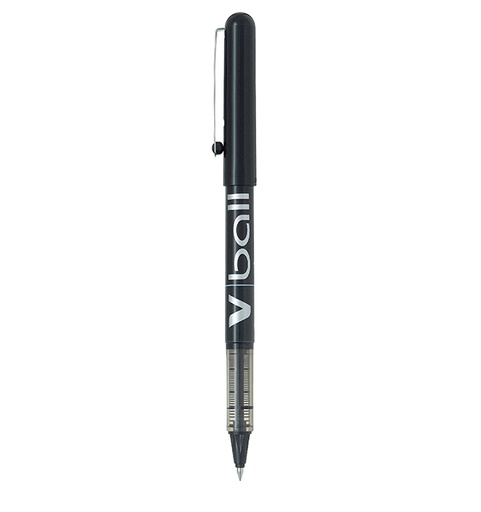 [2230001] BL-VB-5 Bolígrafo cilíndrico Negro
