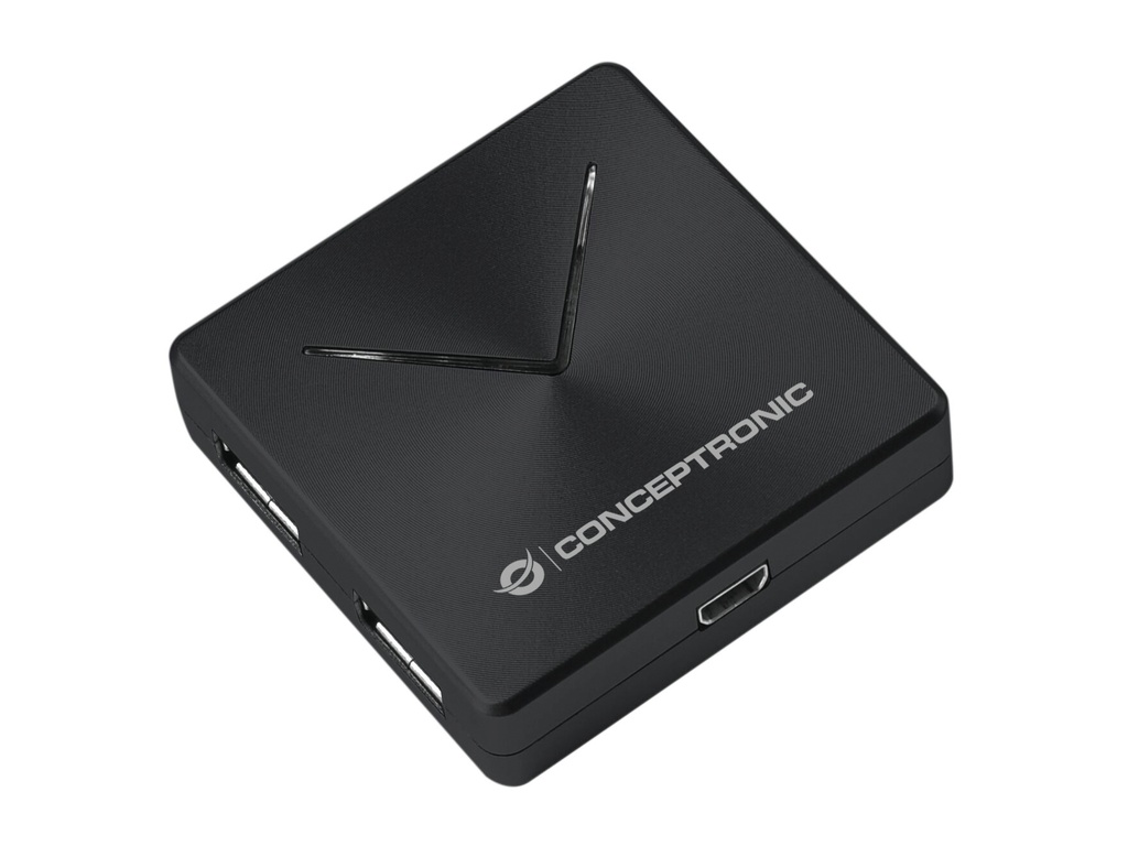 HUBBIES02B 5000 Mbit/s Negro