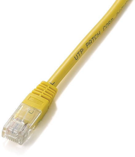 [825469] Cat.5e U/UTP 20m cable de red Amarillo Cat5e U/UTP (UTP)