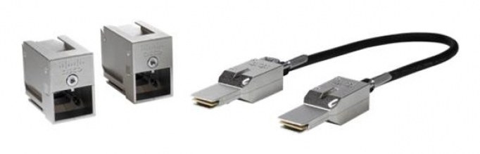 C9200-STACK-KIT= Cable de fibra óptica e InfiniBand 0,5 m SFP Negro, Gris