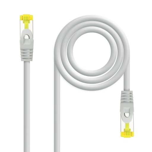 [10.20.1902] Cable de red latiguillo RJ45 LSZH Cat.6A SFTP AWG26, Gris, 2.0 m