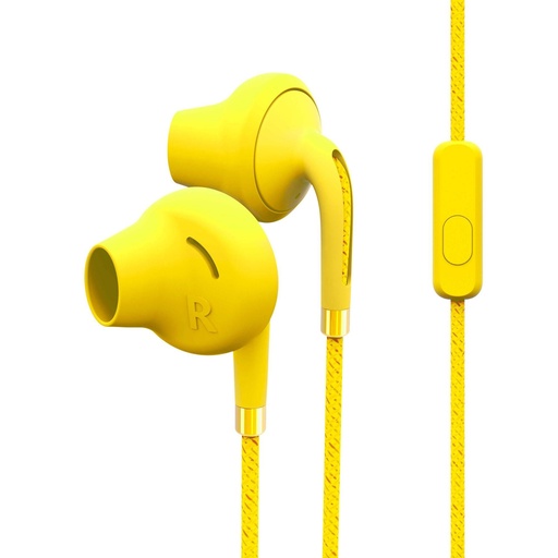 [447183] Style 2+ Auriculares Dentro de oído Conector de 3,5 mm Amarillo