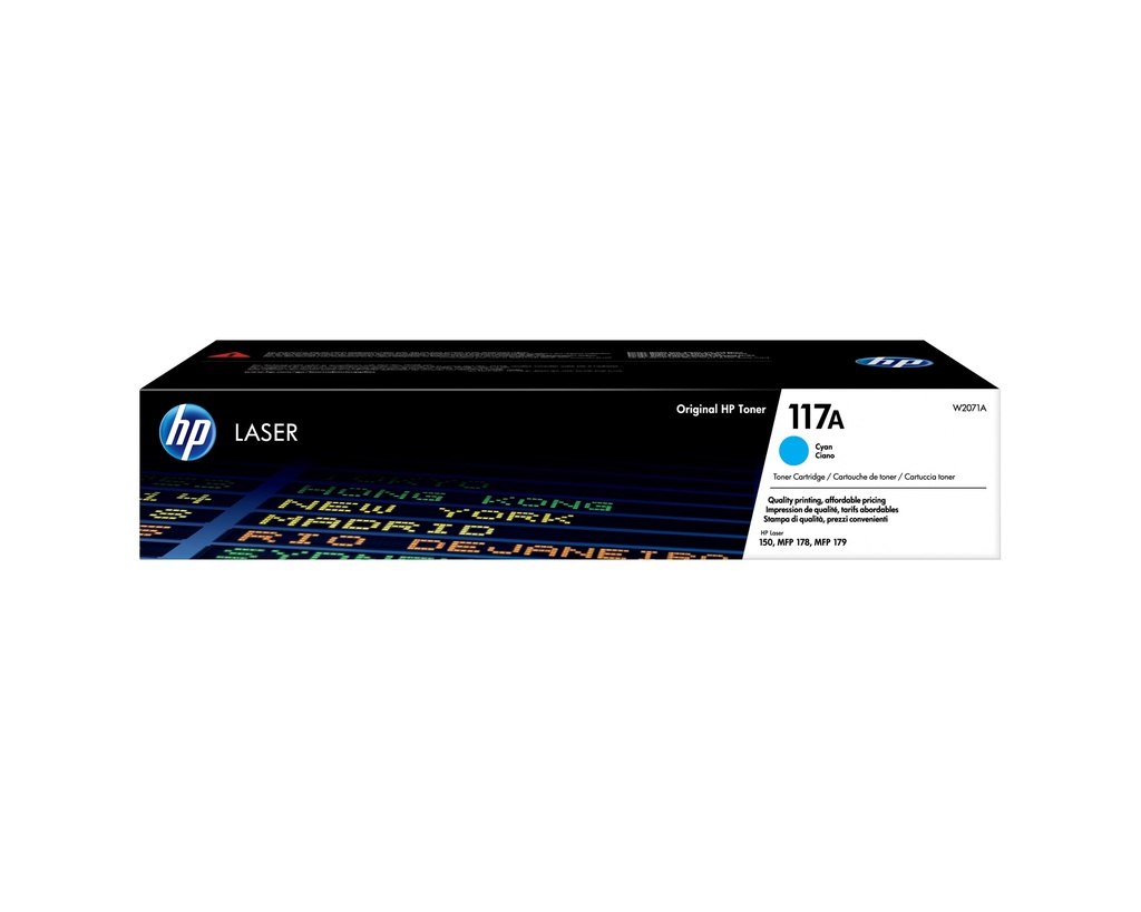 Cartucho de tóner Original Laser 117A cian
