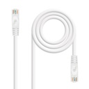 Cable de red latiguillo RJ45 LSZH Cat.6A UTP AWG24, Blanco, 2.0m