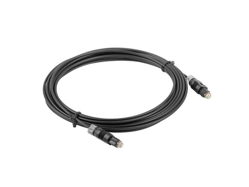 [CA-TOSL-10CC-0010-BK] CA-TOSL-10CC-0010-BK cable de fibra optica 1 m TOSLINK Negro