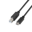 A107-0054 cable USB USB 2.0 2 m USB C USB B Negro