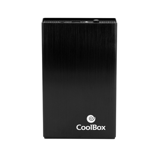 [COO-SCA-3533-B] CAJA/CARCASA HDD 3.5" SCA-3533 USB3.2 GEN1 ALUMINIO NEGRO