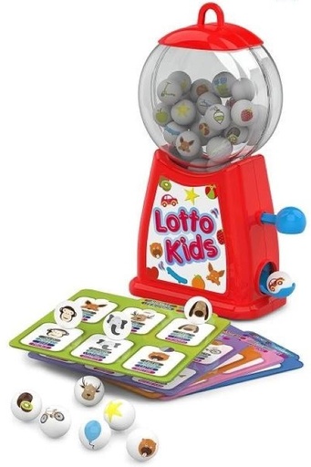 LOTTO KIDS JUEGO INFANTIL BINGO EDUCATIVO PARA NINOS