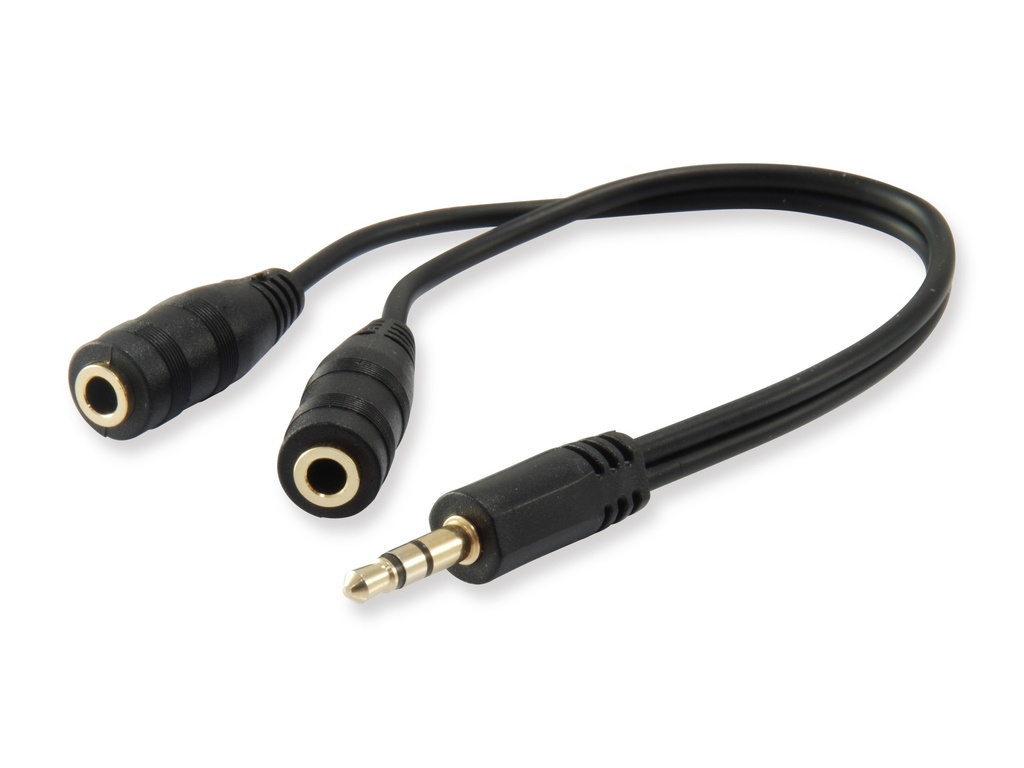 [147941] 147941 divisor de audio Negro
