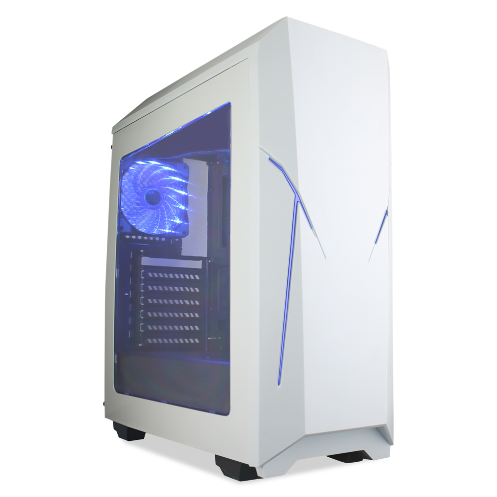 caja Atx gaming Xentinel USB 3.0 sin fuente white