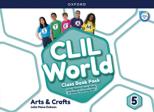 ARTS &amp;CRAFTS 5 COURSEBOOK. CLIL WORLD 2022