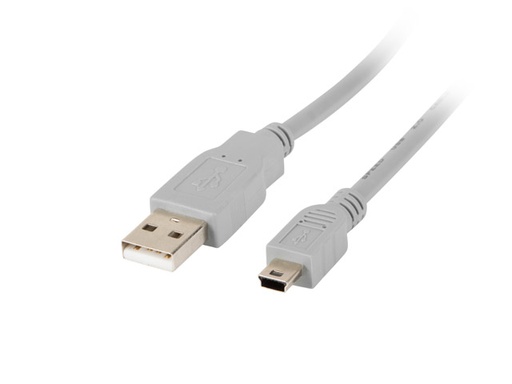 [CA-USBK-10CC-0018-S] CA-USBK-10CC-0018-S cable USB USB 2.0 1,8 m Mini-USB A USB A Gris