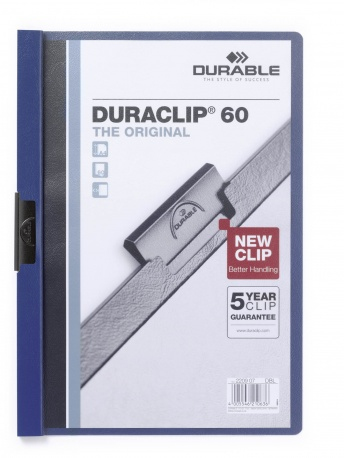 [220907] Duraclip 60 archivador PVC Azul, Transparente