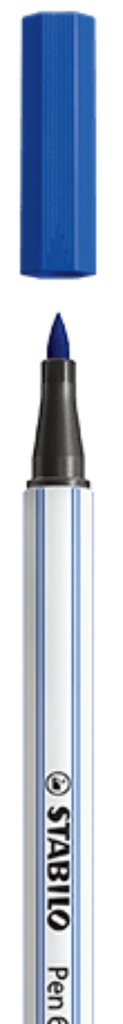 Pen 68 brush rotulador Azul 1 pieza(s)
