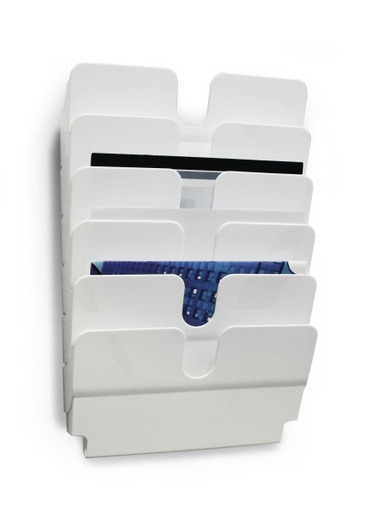 [1700014011] FLEXIPLUS estantería para libros 6 estanterías Blanco