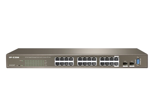[G3224T] G3224T switch No administrado L2 Gigabit Ethernet (10/100/1000) Bronce