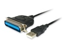 Cable adaptador de USB 2.0 a paralelo, 1,5 m
