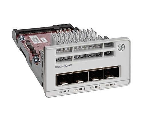 [C9200-NM-4X=] C9200-NM-4X= módulo conmutador de red 10 Gigabit Ethernet, Gigabit Ethernet