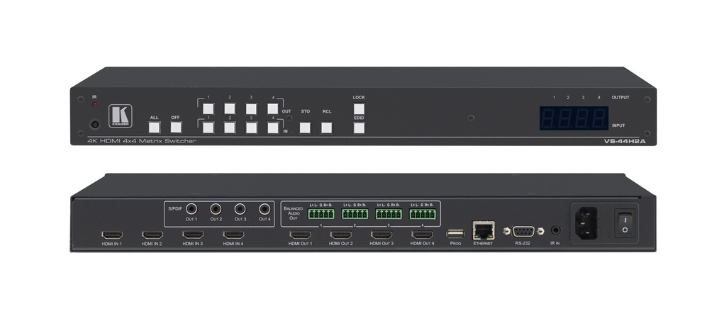 [20-80445030] VS-44H2A Matriz de conmutación AV