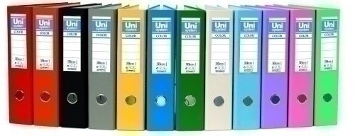 [17279835] ARCHIVADOR Fº PALANCA 65MM CARTON FORRADO PLASTICO LILA