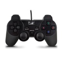 Play Negro USB 2.0 Gamepad Analógico/Digital PC